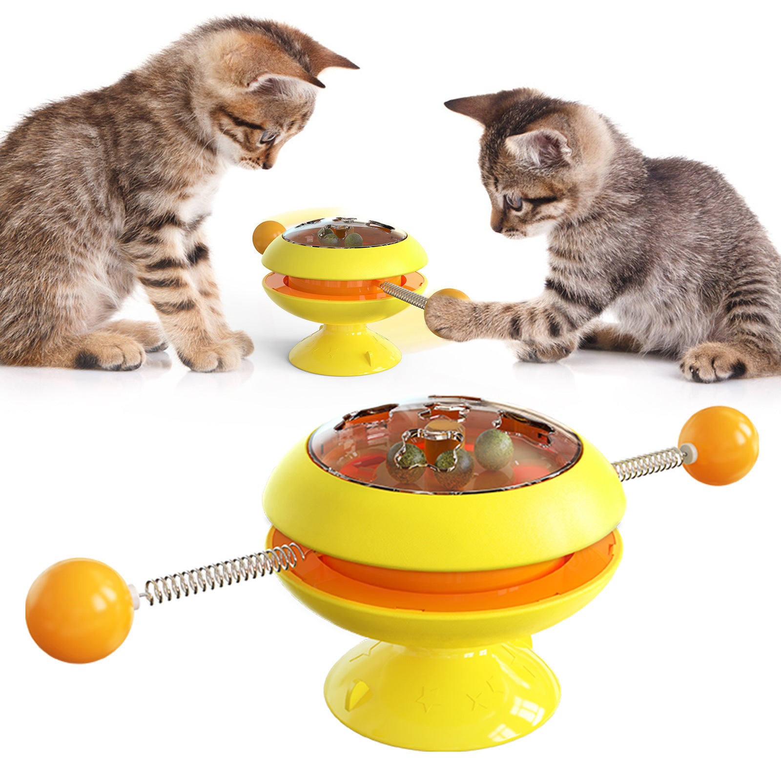 Rotatable Cat Toys Interactive Training Toys