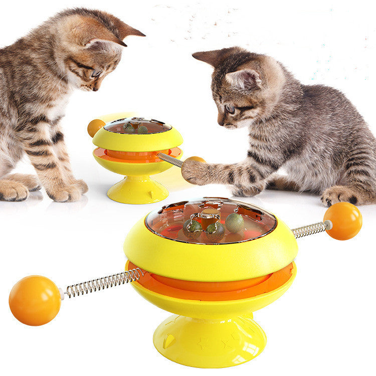 Rotatable Cat Toys Interactive Training Toys