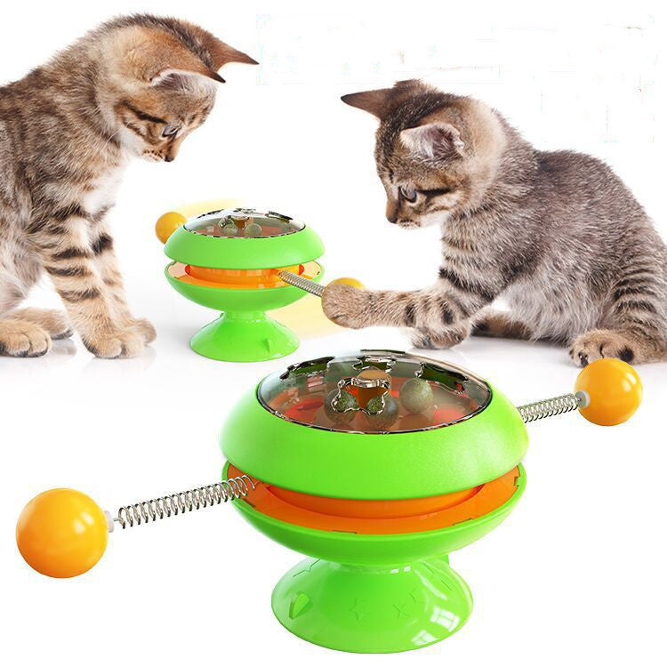 Rotatable Cat Toys Interactive Training Toys