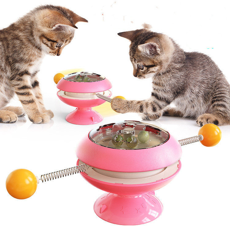 Rotatable Cat Toys Interactive Training Toys