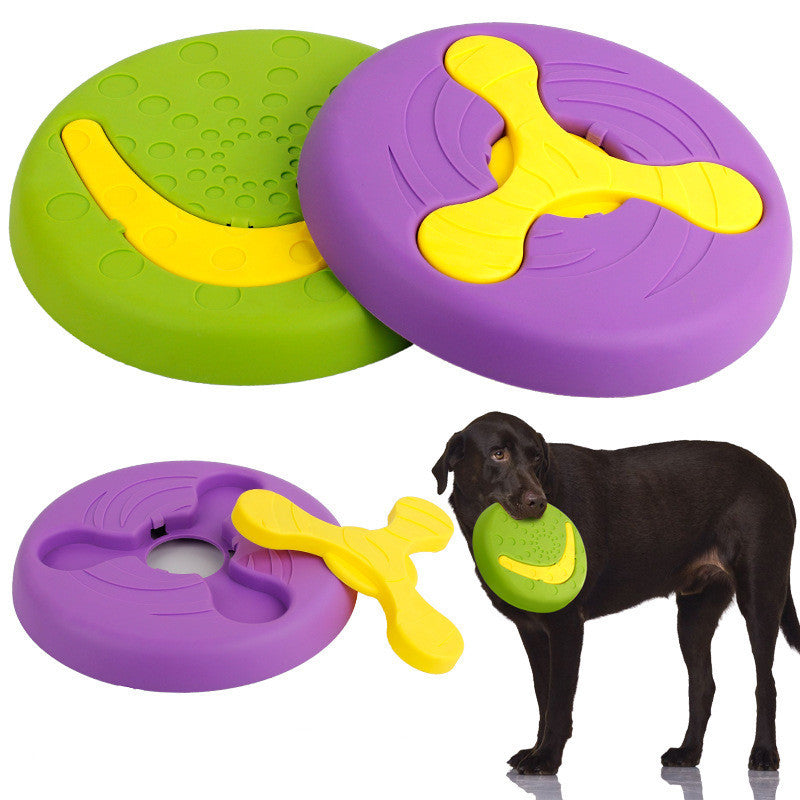 Pet Throwing Training Resistant Bite Resistant UFO Toy