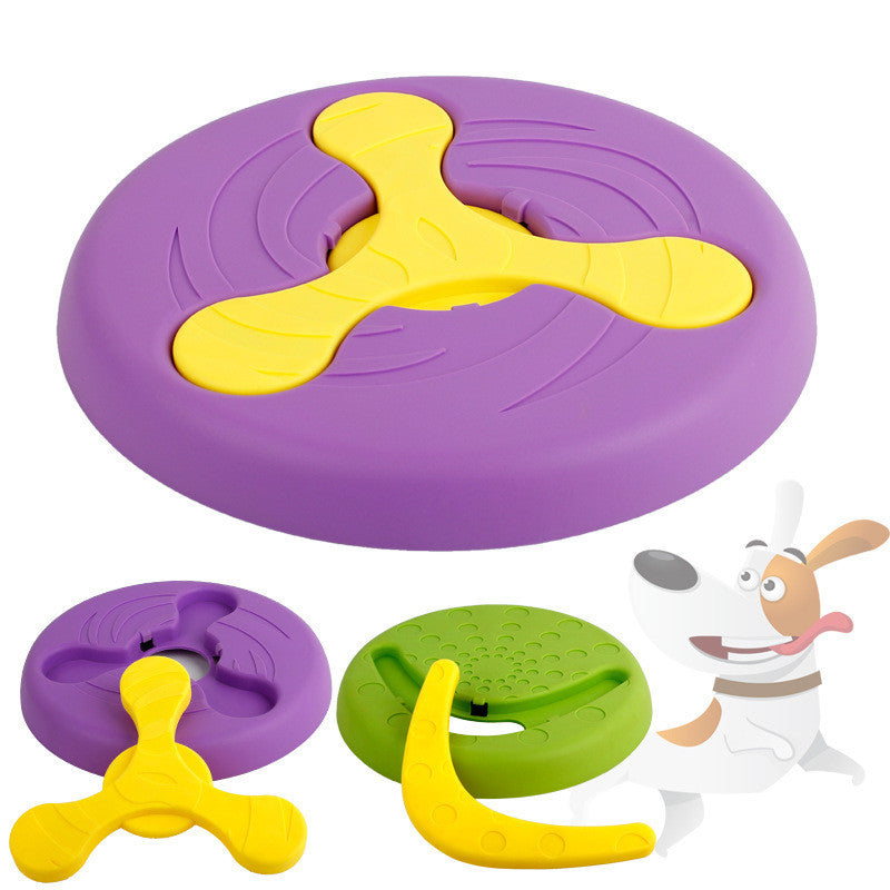 Pet Throwing Training Resistant Bite Resistant UFO Toy