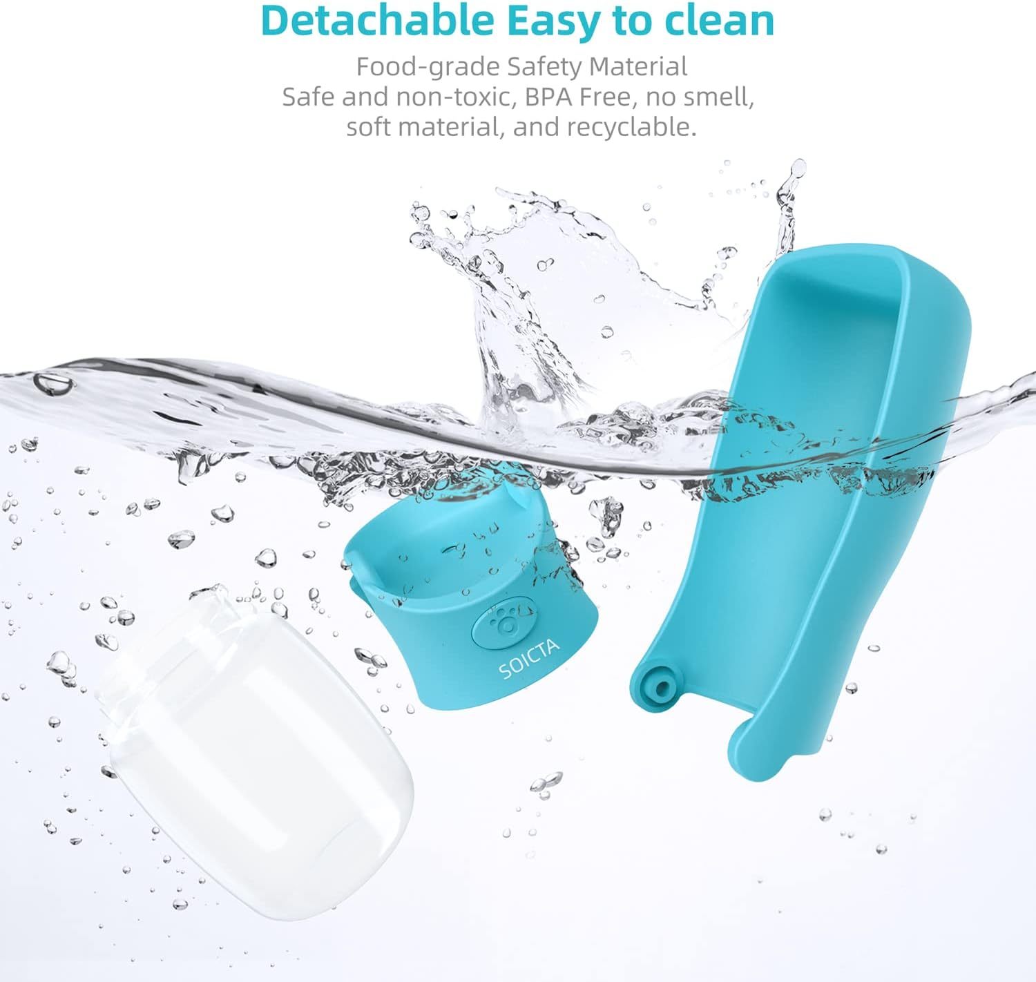 Portable Dog Water Bottle Dispenser