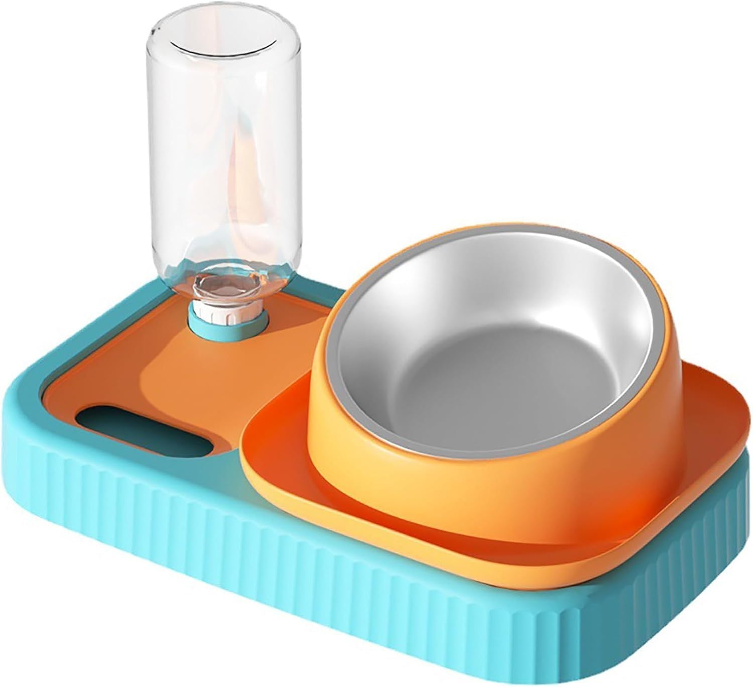 Cat Dog Double Bowls Detachable