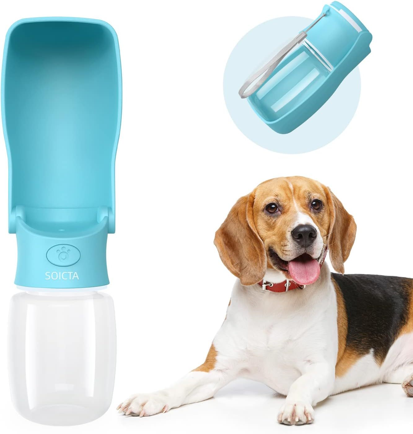 Portable Dog Water Bottle Dispenser